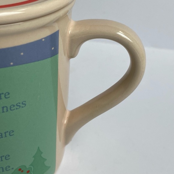 Hallmark Mug Mates Lid Coaster Coffee Tea  Vintage 1988 Home Kindness Friends - Picture 6 of 16